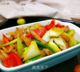 葱爆里脊的做法