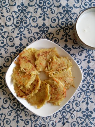 土豆丝早餐饼的做法