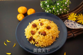 黄金蛋炒饭的做法