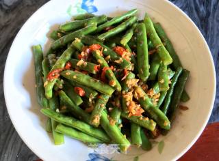 清炒四季豆的做法