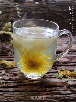 菊花雪梨花茶的做法