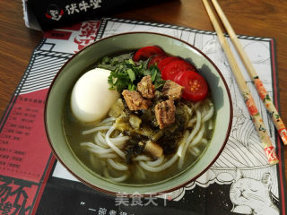 酸菜牛肉米粉的做法