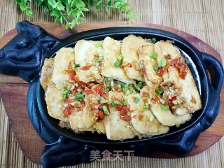 铁板豆腐的做法