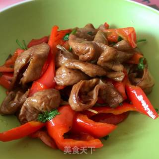 私房辣大肠的做法