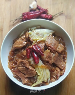 猪肉白菜炖粉条的做法