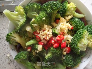 清爽西蓝花的做法