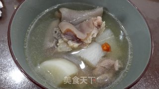 羊骨炖萝卜的做法
