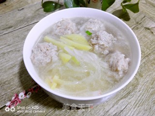 萝卜丝肉丸土豆汤的做法