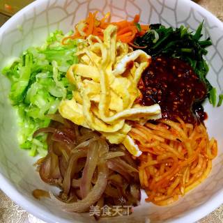 韩式家常拌饭的做法