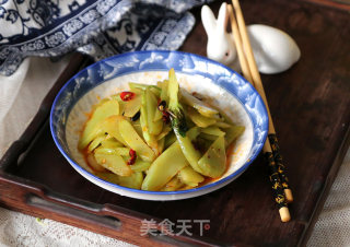 “快手懒人餐”香辣莴笋的做法
