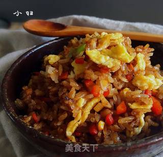 酱油炒饭的做法
