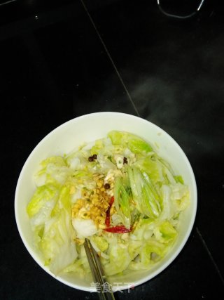 油泼大白菜的做法