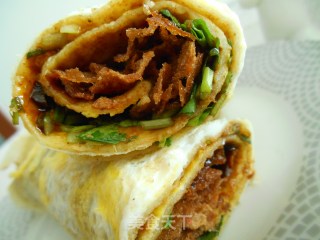 杂粮煎饼的做法
