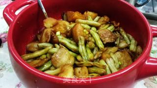 家常土豆炖豆角的做法
