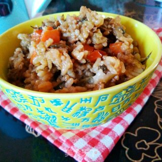 梅菜焖饭的做法