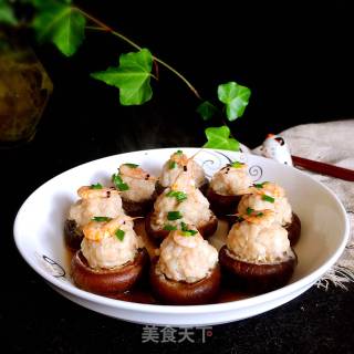 磷虾肉酿花菇的做法