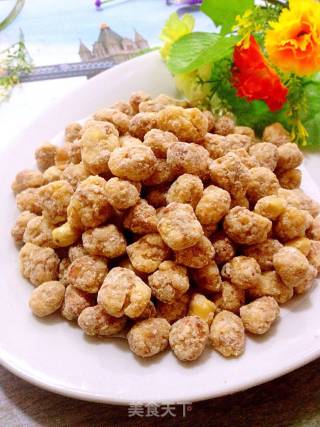奶味糖霜花生的做法