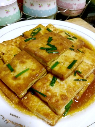简易版煎豆腐的做法