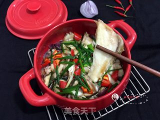 坤博砂锅姜蒜生焗鱼的做法