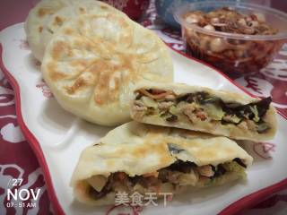 猪肉圆白菜馅饼的做法