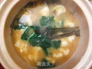 味增蔬菜汤的做法