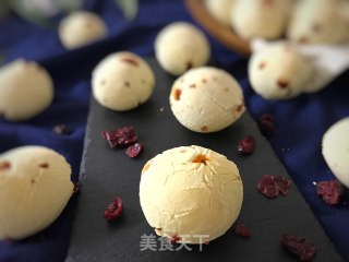 蔓越莓麻薯面包的做法