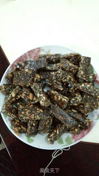 花生芝麻糖的做法