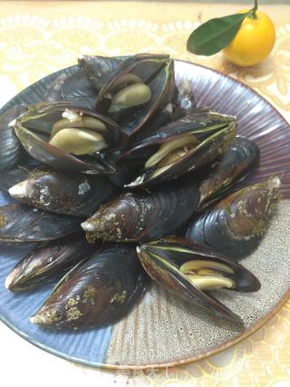 鲜美水煮海虹的做法