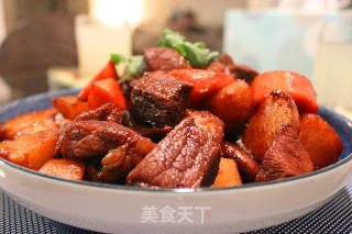 土豆牛肉的做法