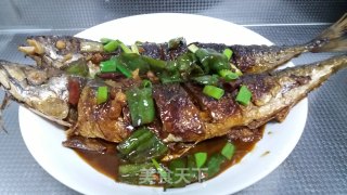 红烧青条鱼的做法