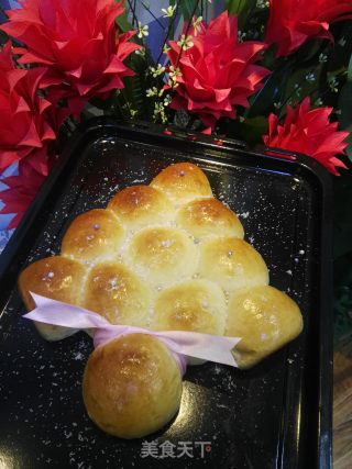 圣诞树面包的做法