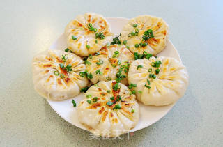 猪肉马齿苋馅煎饼的做法