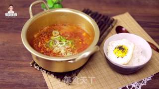 金枪鱼辣白菜汤的做法