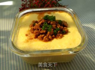 肉末蒸蛋的做法