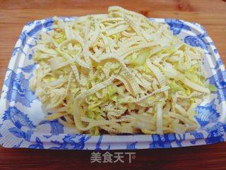 干豆腐丝拌娃娃菜的做法