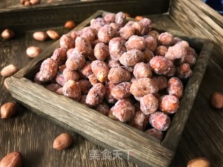 糖霜花生的做法