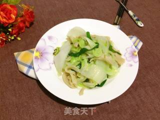 白菜豆腐条的做法