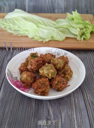 白菜丸子的做法