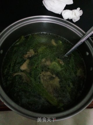 鸭肉剑菜汤的做法