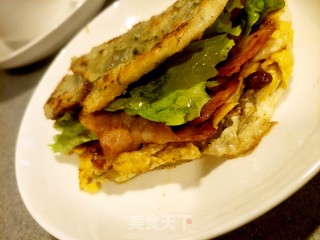 快手早餐:手抓饼的做法