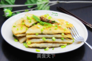 鲜肉香葱煎饼的做法