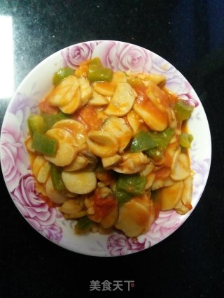 茄汁杏鲍菇的做法