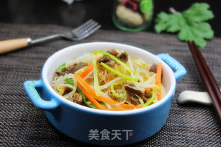 牛肉炒粉丝的做法