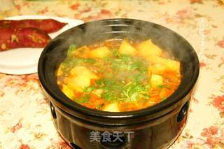 牛肉土豆炖柿子的做法