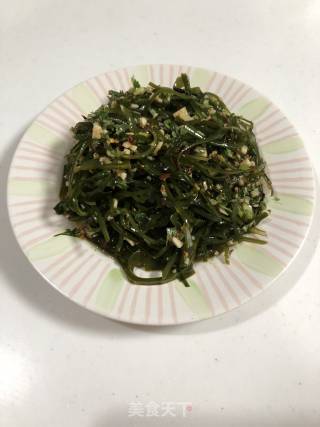 “快手懒人餐”（蒜香海带丝）的做法