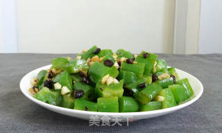 蒜蓉豆豉拌苦瓜的做法