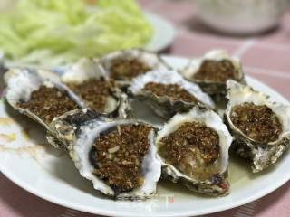 蒜蓉烤海蛎子的做法