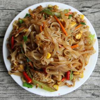 炒河粉的做法