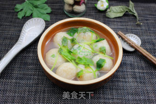 挂面虾仁丸子的做法