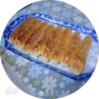 淡奶油豆沙排包的做法